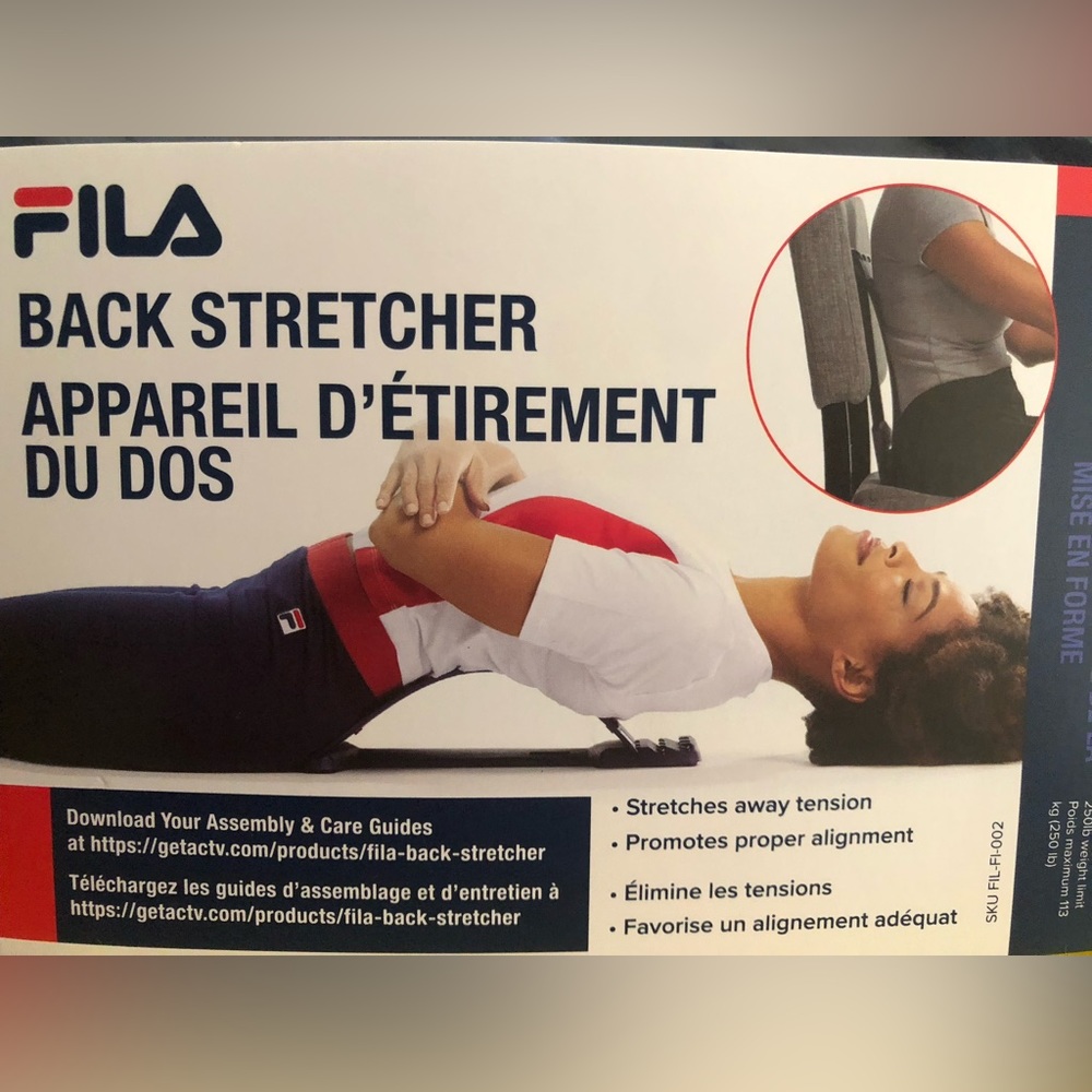 Fila brand back stretcher.